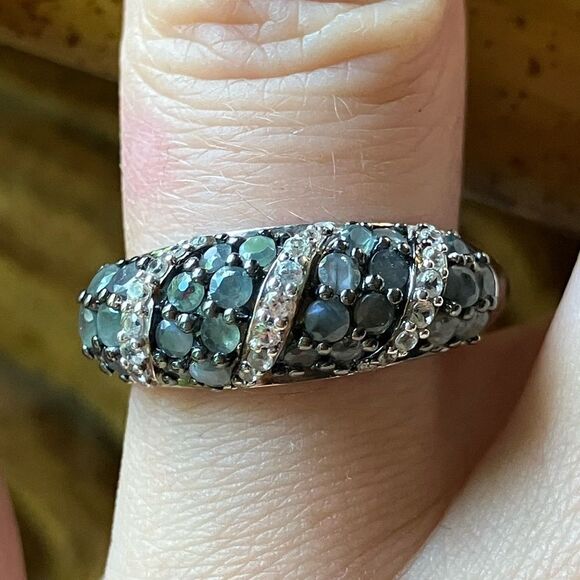 Natural Alexandrite Ring in Sterling Silver Size 7 - Picture 1 of 11